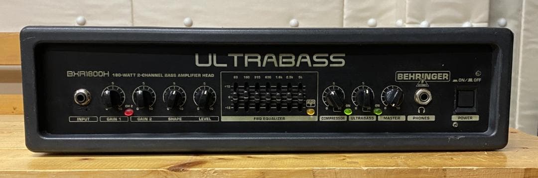 【最終値下げ】Behringer BH1800H ベースヘッド 動作良好