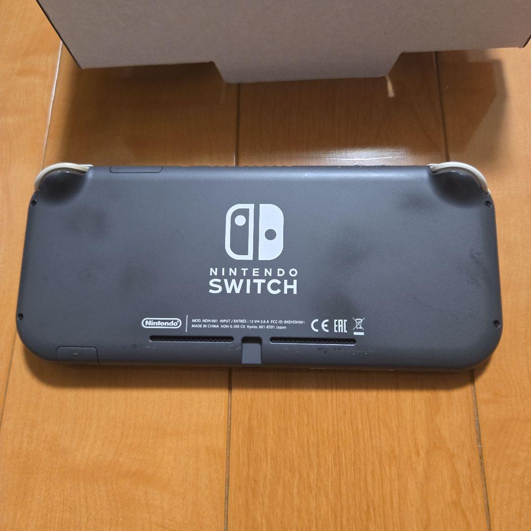 ジャンク Nintendo switch lite グレー