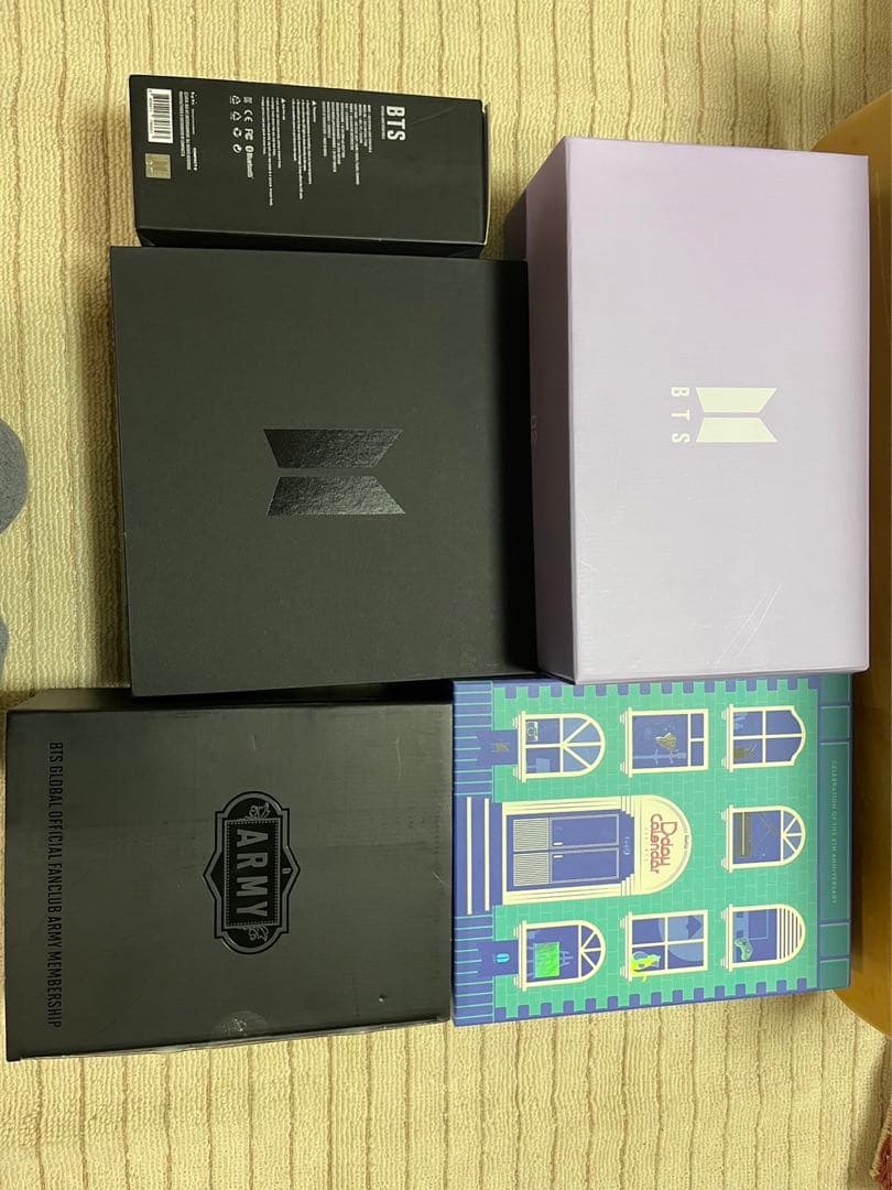 BTSCD、DVD、グッズ