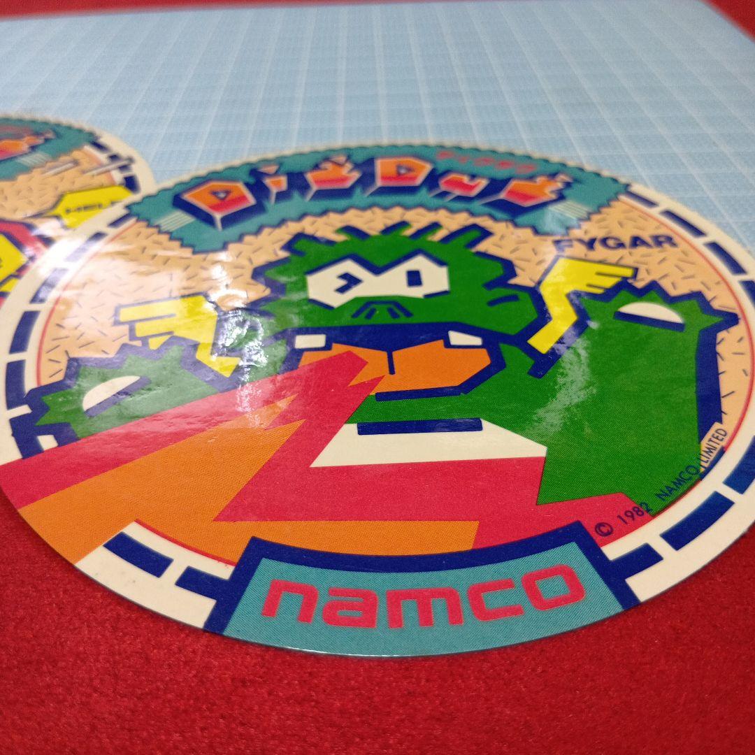 昭和レトロ　ディグダグ ステッカーセット２種