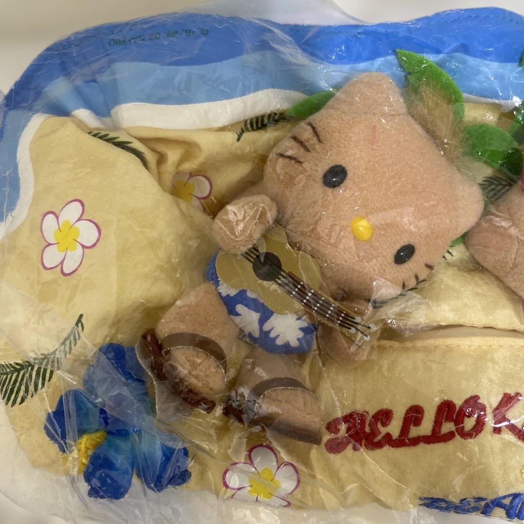 2002年製キティ＆ダニエル日焼けティッシュケースペアサンリオ当時物平成レトロ