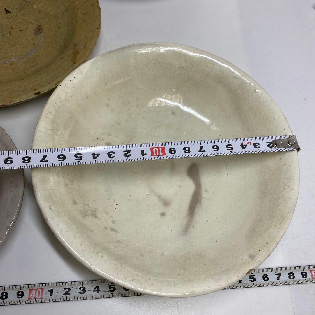 16世紀　高麗青磁　古志野　茶碗等　7点　タルニ　東さ8-0213③