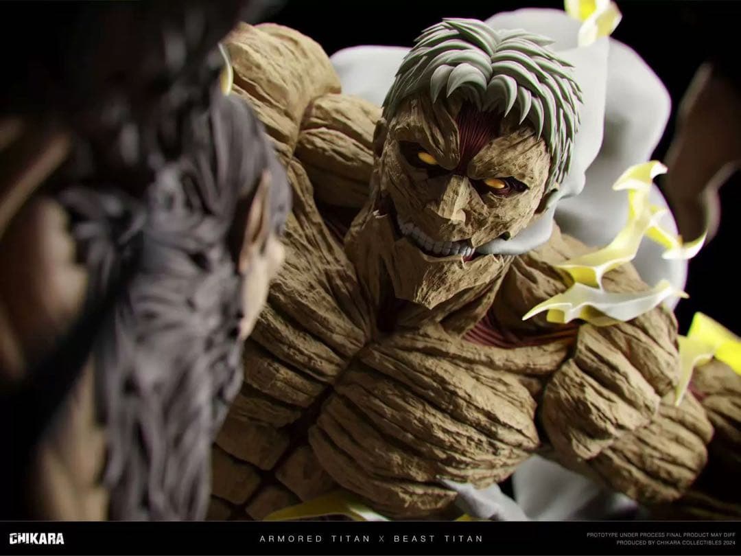 進撃の巨人 ライナー・ブラウン ジーク·イェーガー フィギュア ガレージキット