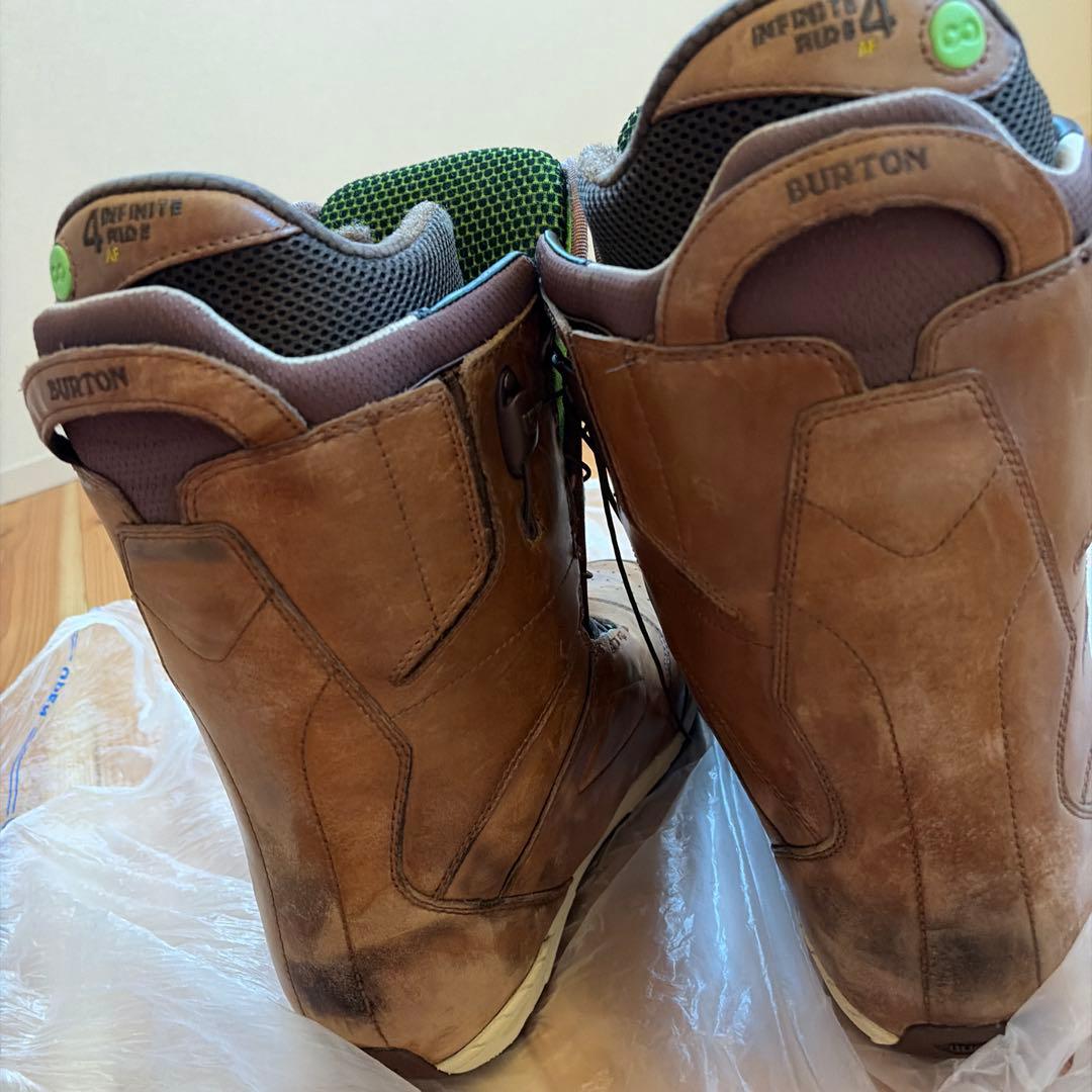【最高峰・本革】 BURTON ION × RED WING スノーボードブーツ