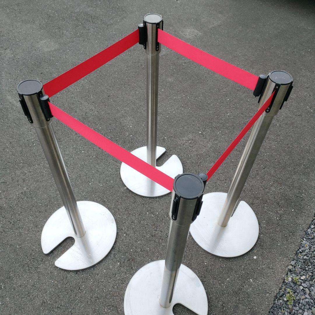 ベルトリールパーティション 4本セット レッド