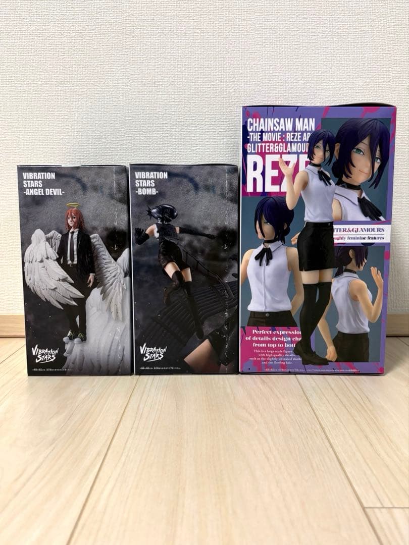 新品未開封 劇場版『チェンソーマン レゼ篇』フィギュア３点セット