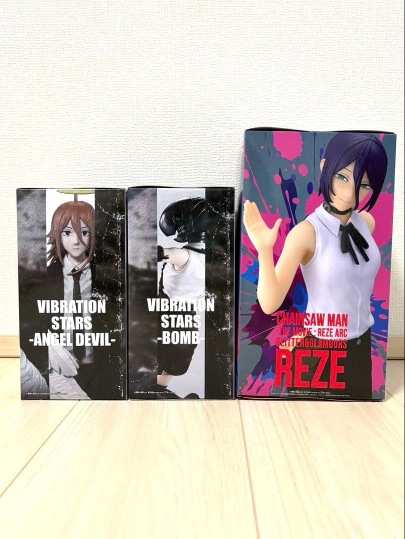 新品未開封 劇場版『チェンソーマン レゼ篇』フィギュア３点セット
