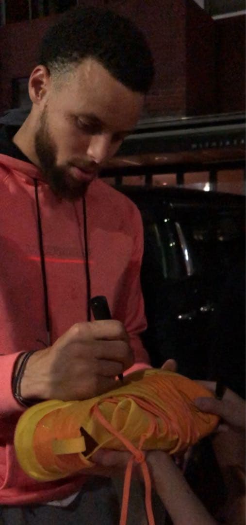 nba サイン入り ステフィンカリー　カリー5