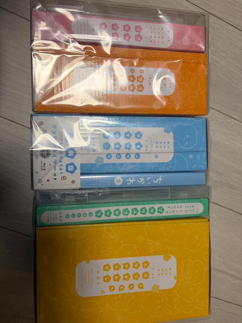 ちいかわDVD 1.2.3 初回生産限定特典付き
