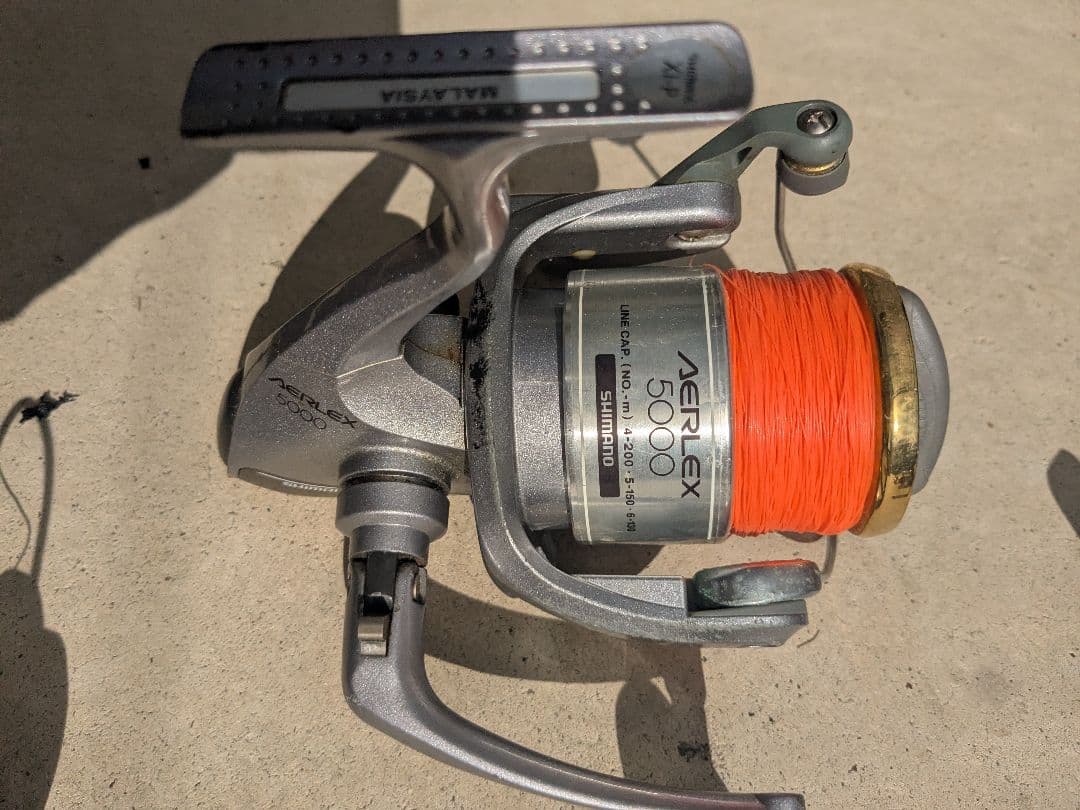 Shimano, Daiwaリール まとめ売り6個セット, 釣り糸おまけ