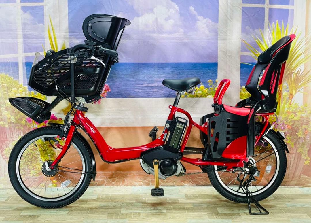 ヤマハパスキス⭐️人気モデル！子供乗せ電動アシスト自転車Y3060