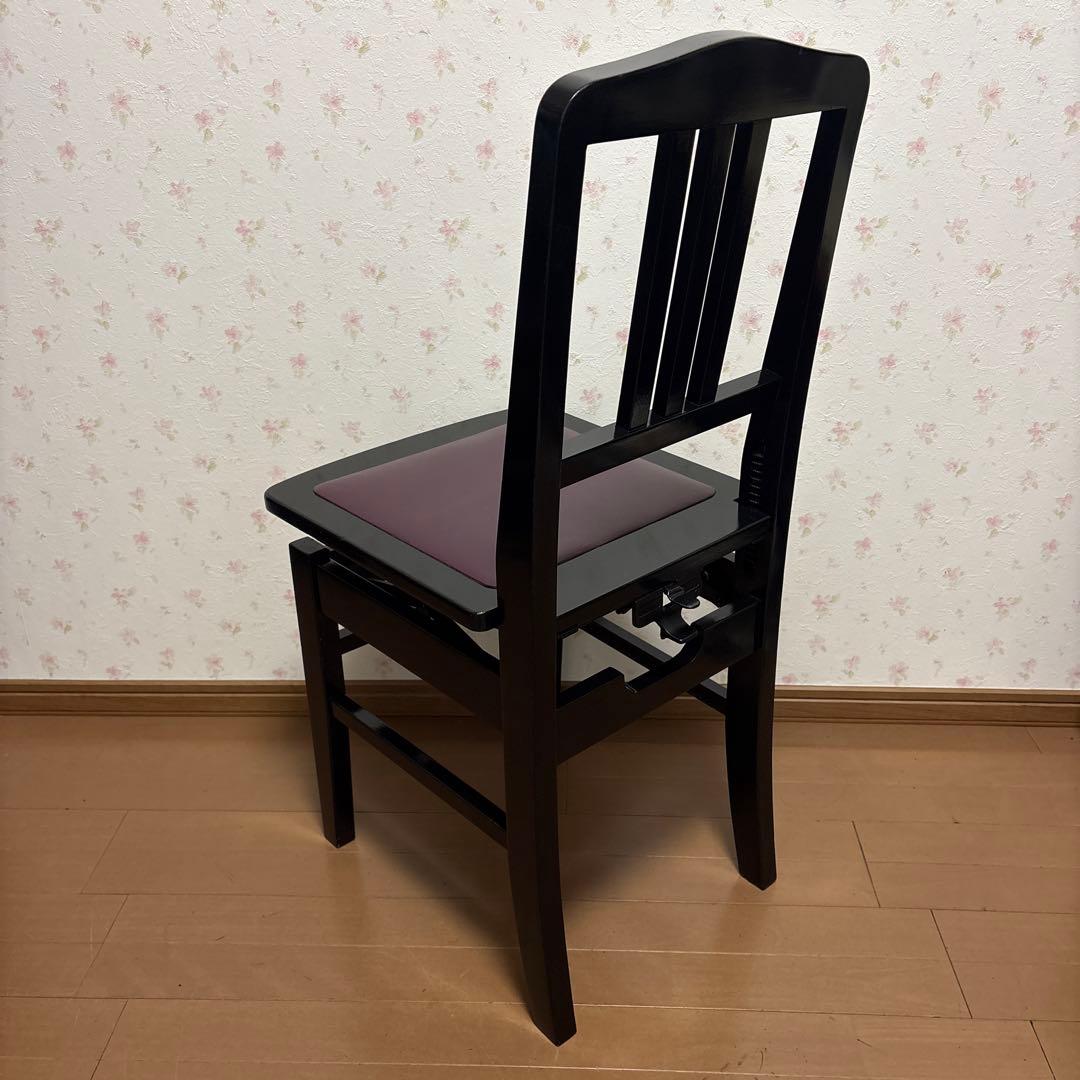 YAMAHA付属　トムソン椅子　ピアノ椅子　アップライト