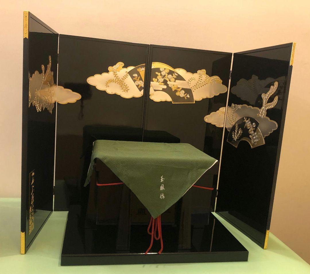 【美品】玉鳳作 五月人形 かぶと（収納式）