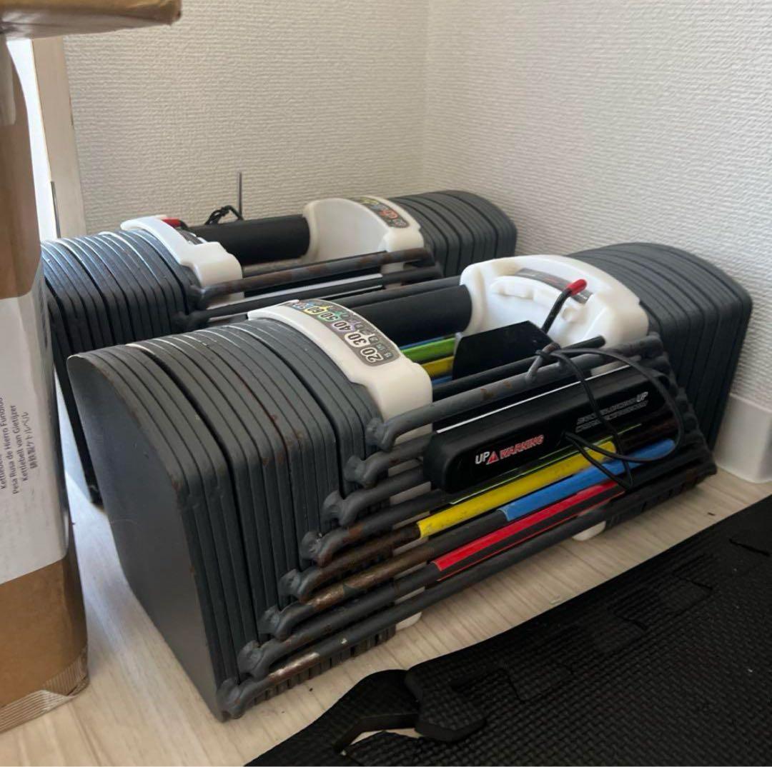 パワーブロック 可変式ダンベル90ポンド 41kg②