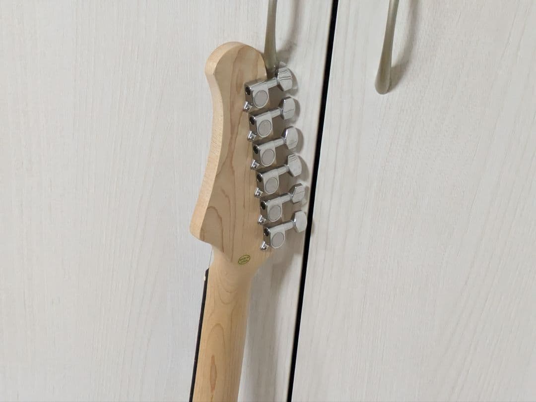 Photogenic エレキギター ホワイト ジャック線+ソフトケース付