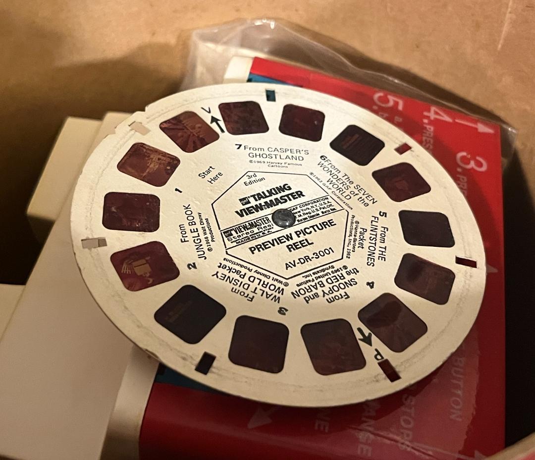 View Master トーキング・ビューマスター ディズニー ミッキーマウス
