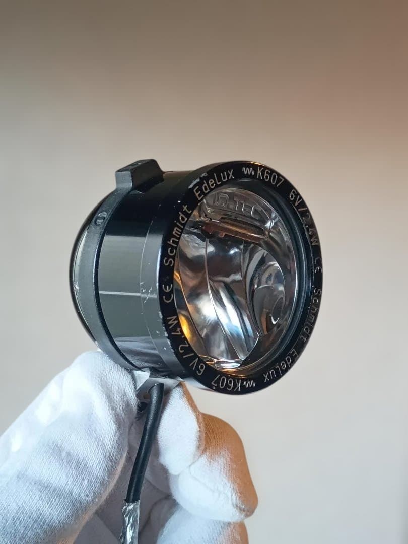 Schmidt Edelux ブラック 6V2.4W ハブダイナモ用ライト