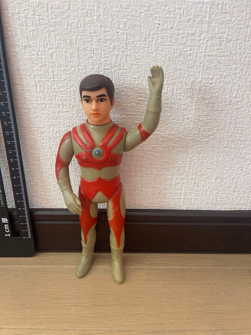 ウルトラマンA 面取れ　ソフビ　当時物