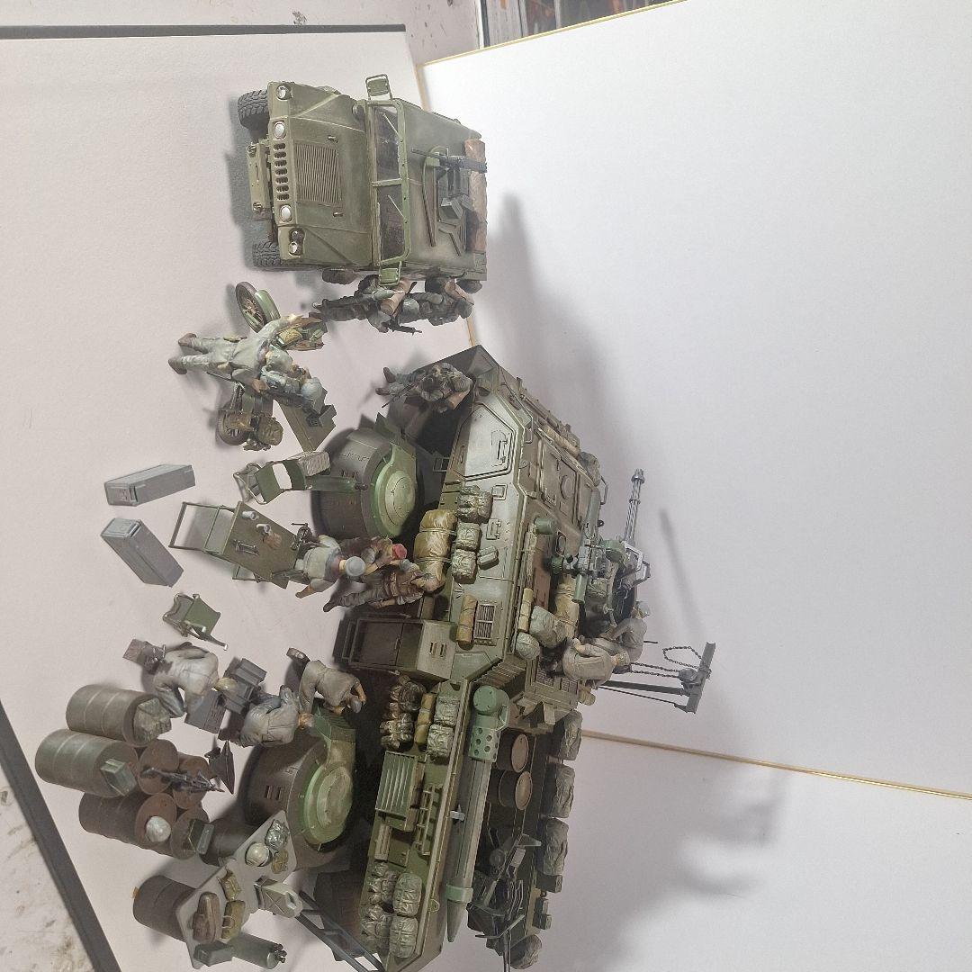 1/35ハードグラフ　タミヤ1/35車両　連邦軍風　歩兵セット