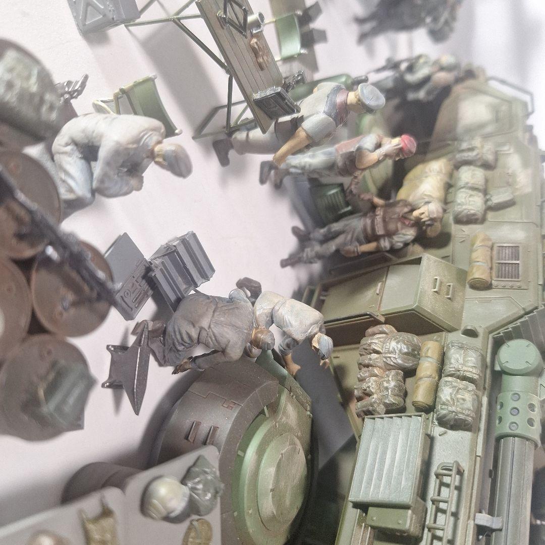 1/35ハードグラフ　タミヤ1/35車両　連邦軍風　歩兵セット