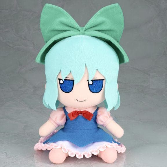 缶バッチ付！ 東方 ぬいぐるみ 99 チルノ 非想天則ver. ふもふもちるの。