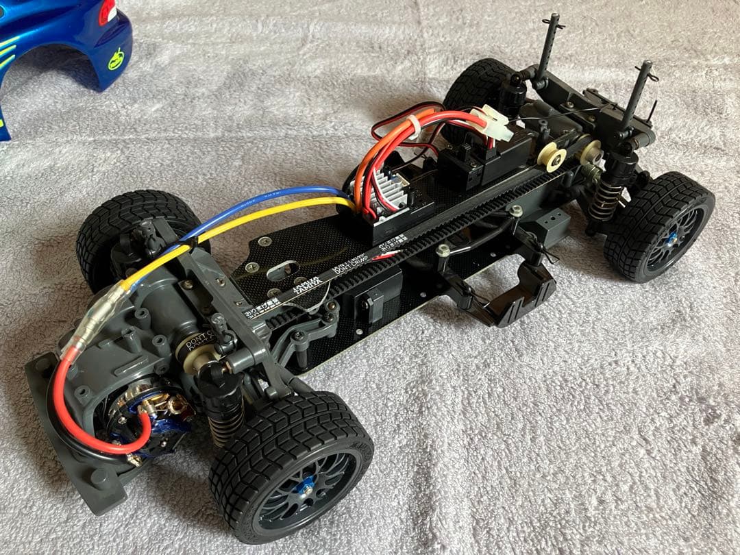 て*る様 タミヤ TAMIYA ta03f ta03 インプレッサボディ 4WD