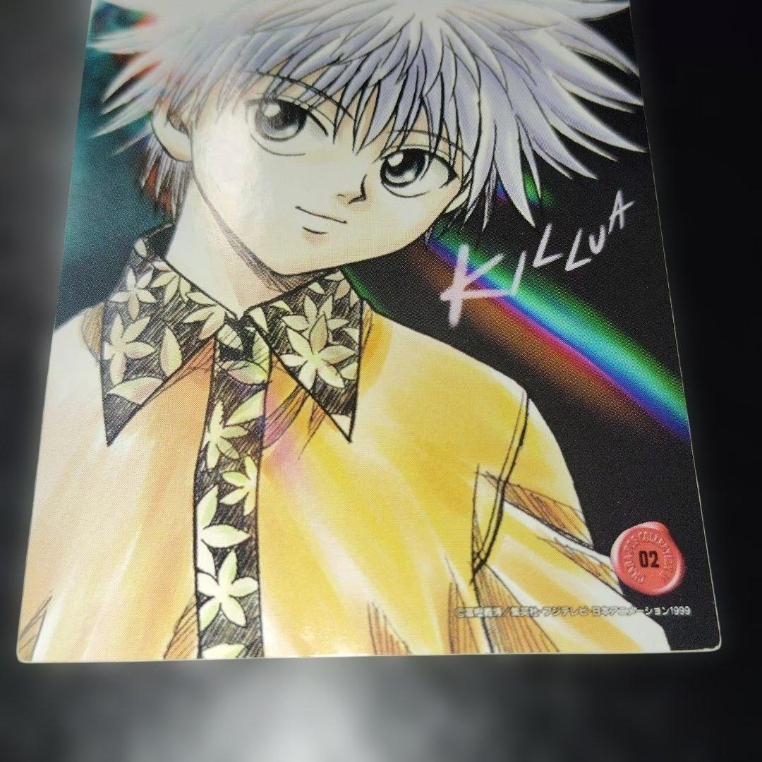 HUNTER×HUNTER ステッカー　シール　キルア　　旧アニメ　1999