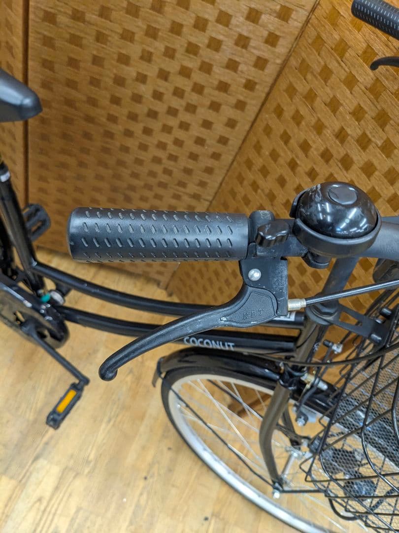 U053 普通自転車　26インチ　ブラック　シンプルタイプ