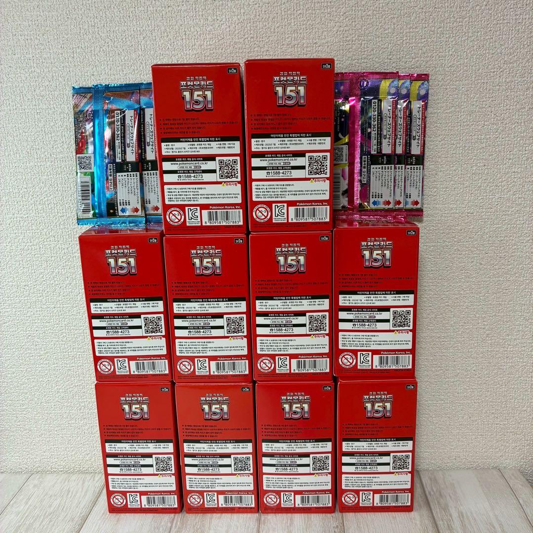 ポケモンカード151 BOX＆メガブレイブ•メガシンフォニアパックセット★未開封