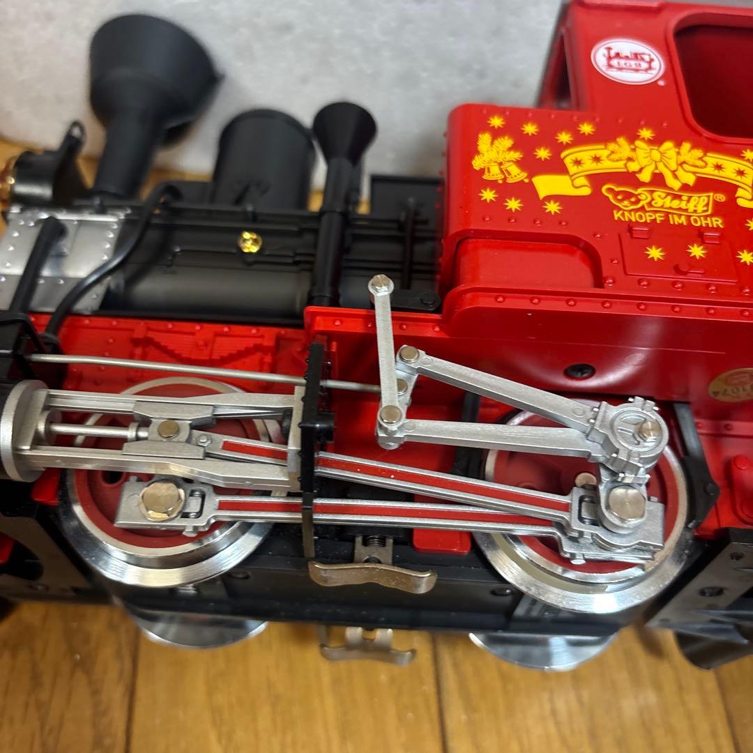 L.G.B 機関車　シュタイフ　サンタ　テディベア　レア　希少　クリスマス　現状