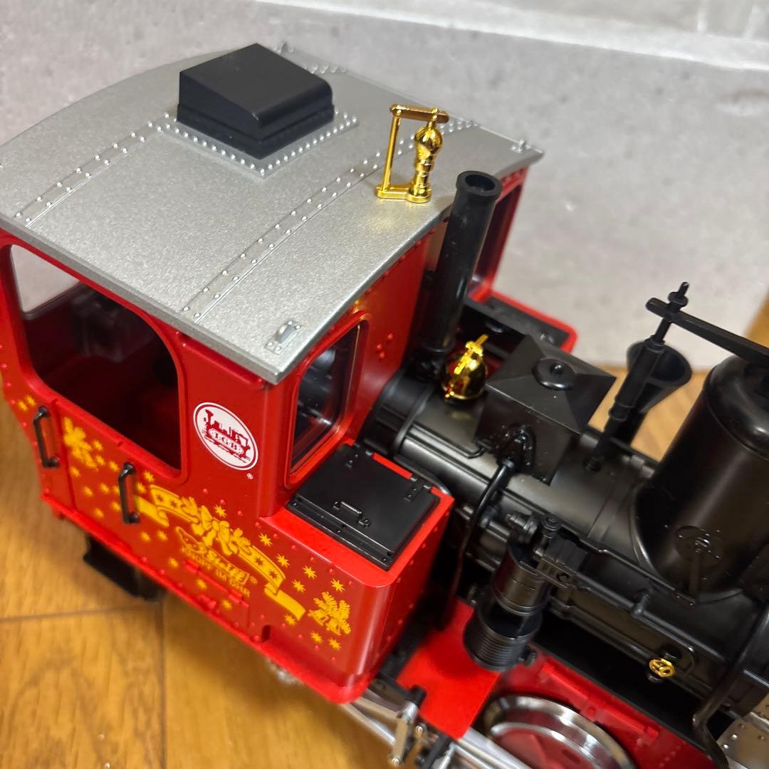 L.G.B 機関車　シュタイフ　サンタ　テディベア　レア　希少　クリスマス　現状