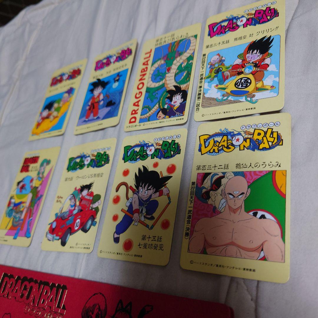 s*r様 希少　ドラゴンボール とびら絵カード オリジナルアルバム