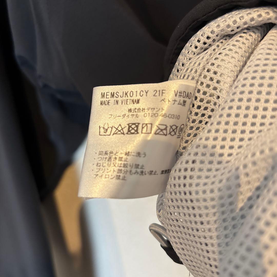 munsingwear ブラックブルゾン