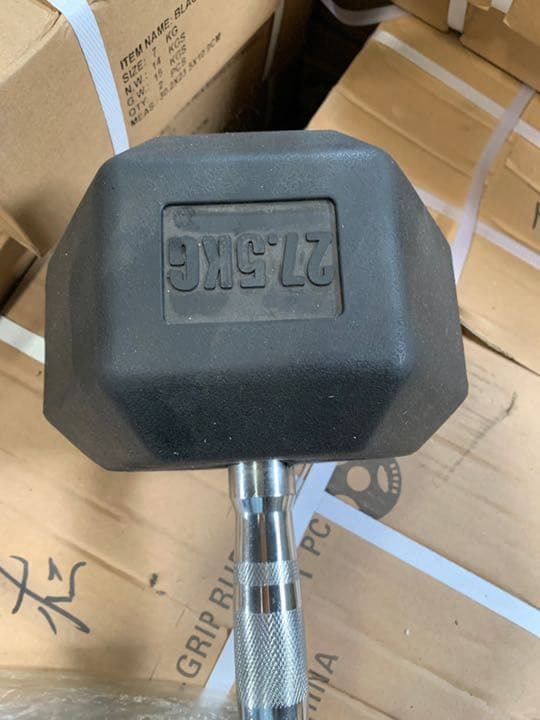 ヘックス  ラバーダン2.5kg から17.5kg  ７セット