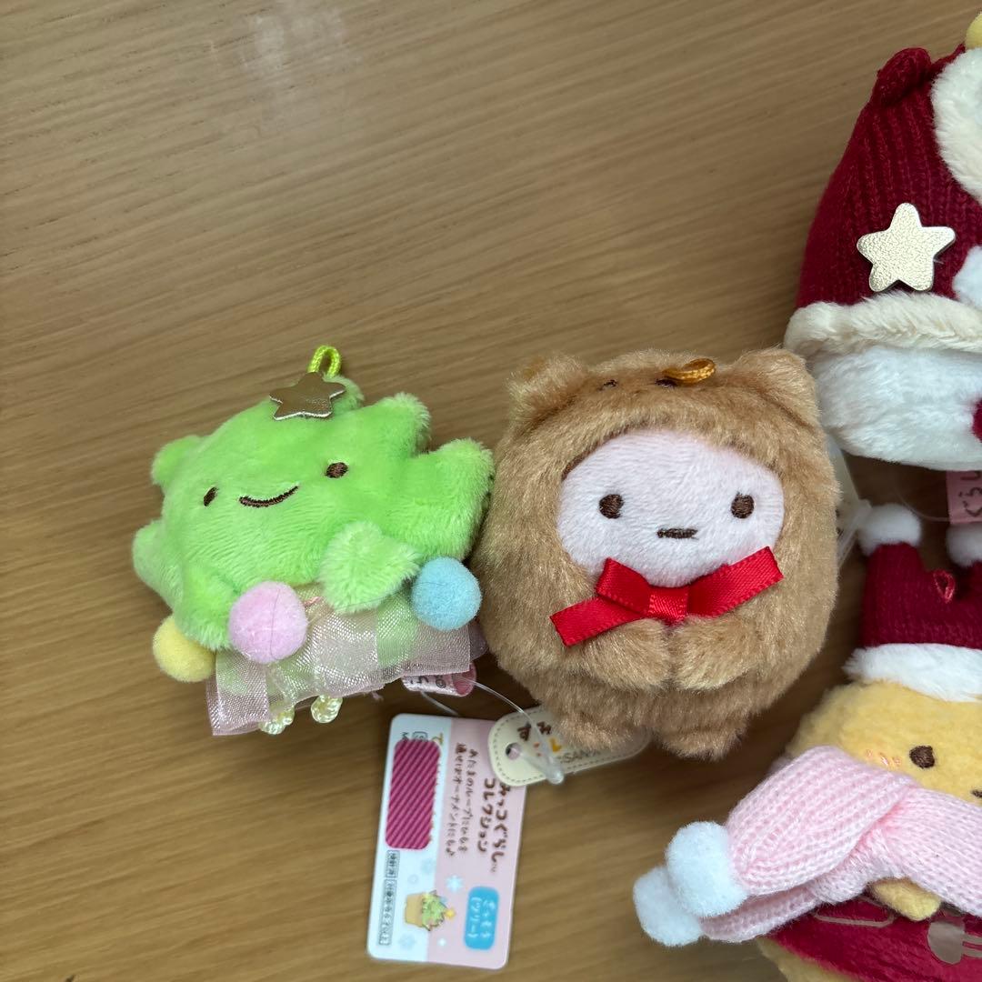 すみっコぐらし クリスマスぬいぐるみセット 全てタグ付き