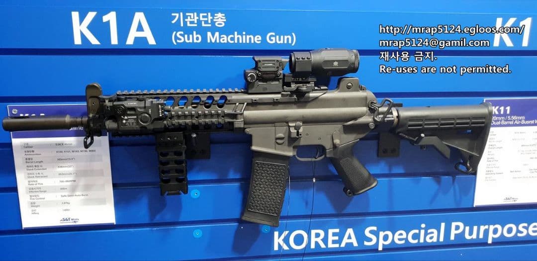 K1A用M4ストックアダプター（旧型）