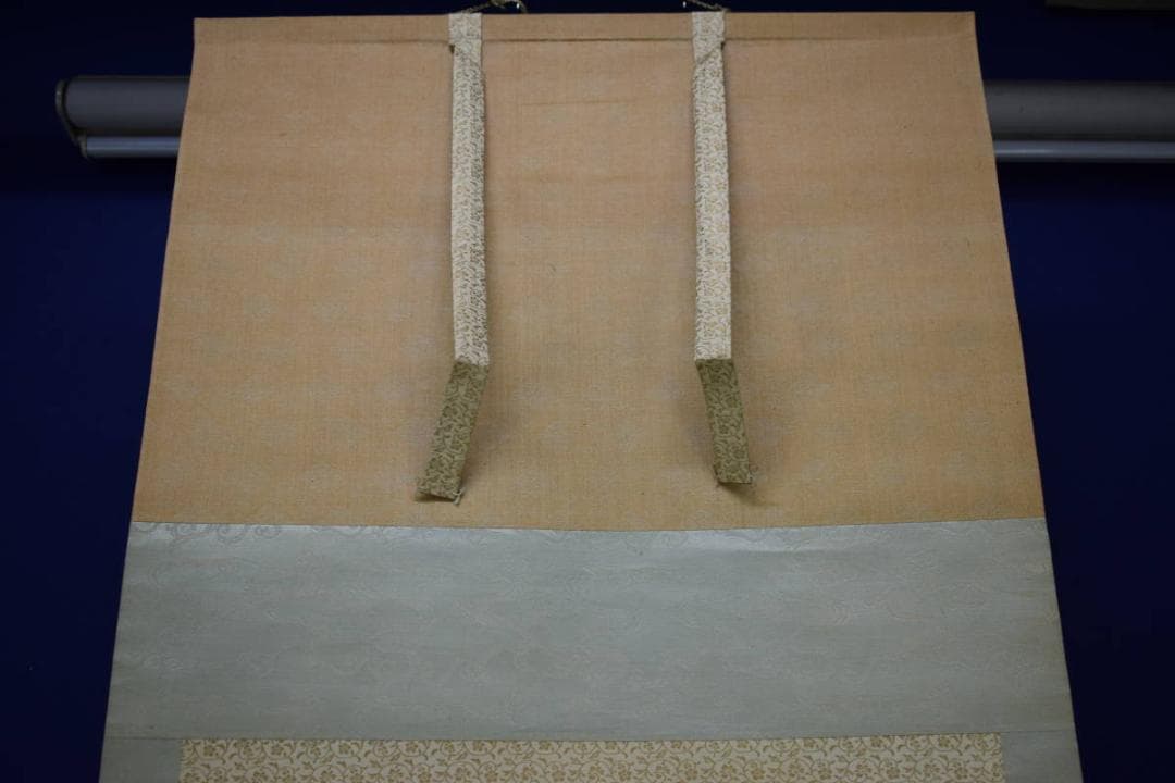 真作/春羊/果物図/絹表装/横物/布袋屋掛軸HH-688