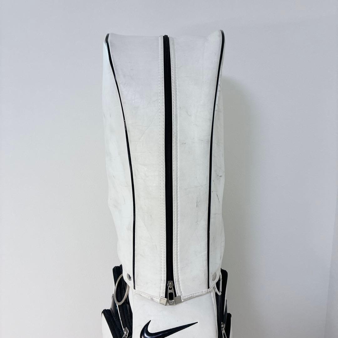 完売品希少　ナイキ　ゴルフ　ホワイト　ド迫力 キャディバッグ NIKE