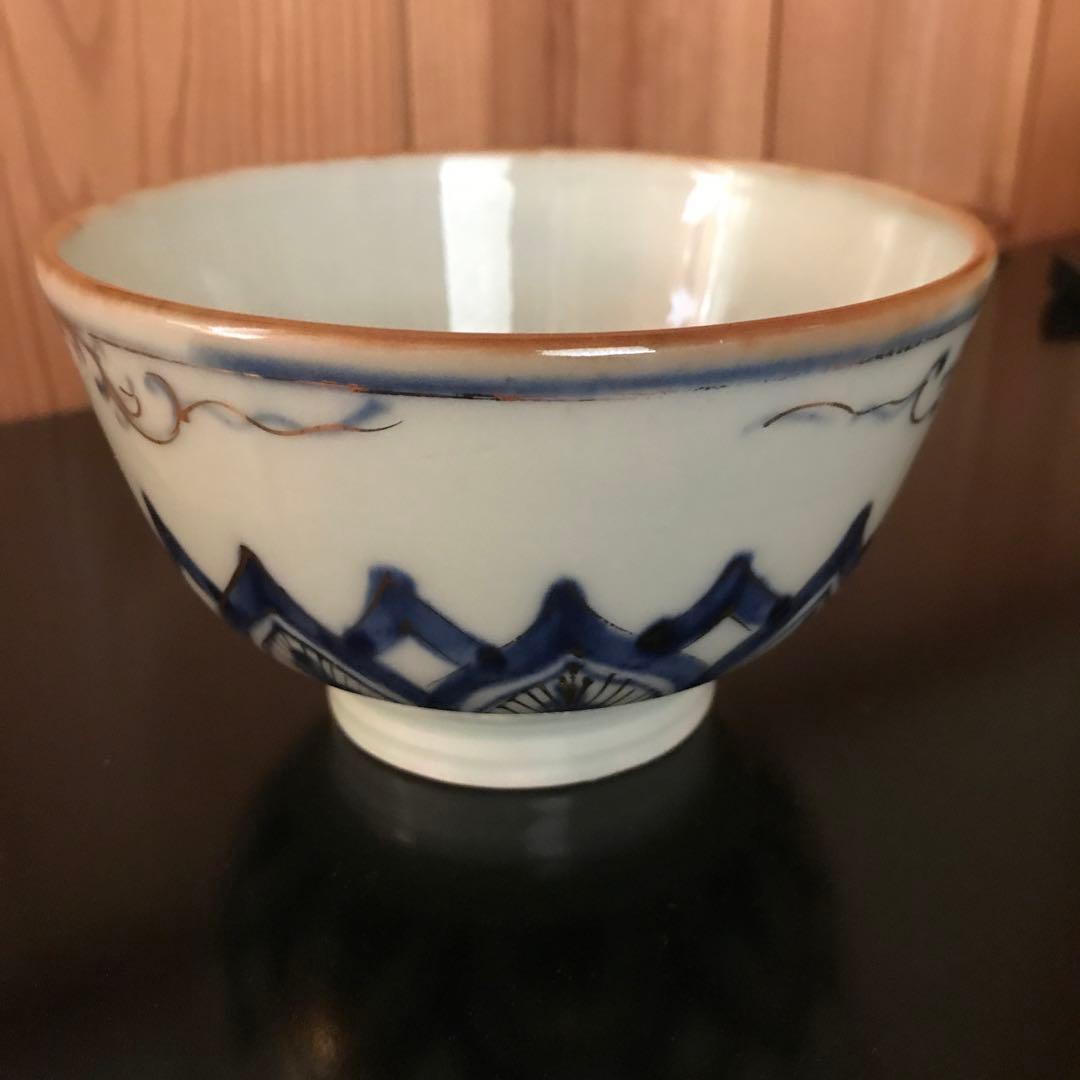 鶴丸茶碗　茶道具　茶室　茶碗