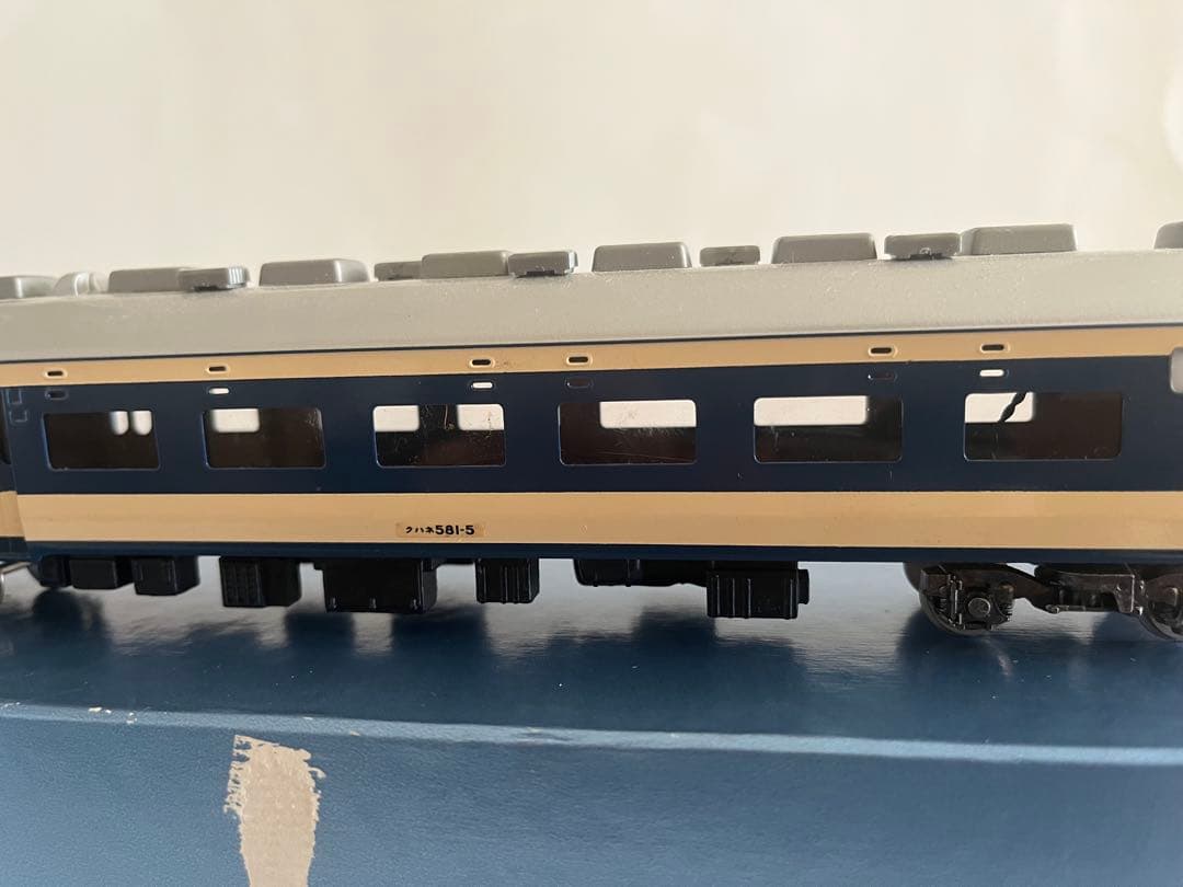 KATSUMI 寝台特急電車581系クハネ581形　はつかり先頭車両　HOゲージ