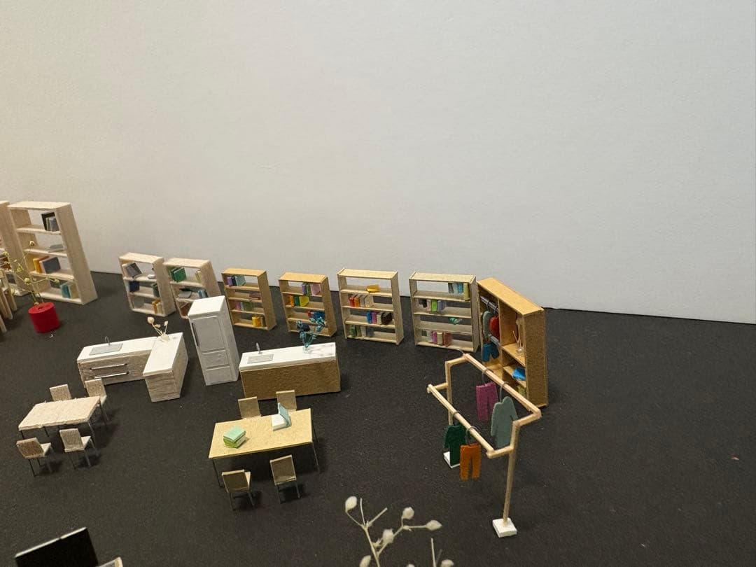 建築模型添景1/50と1/100住宅セット