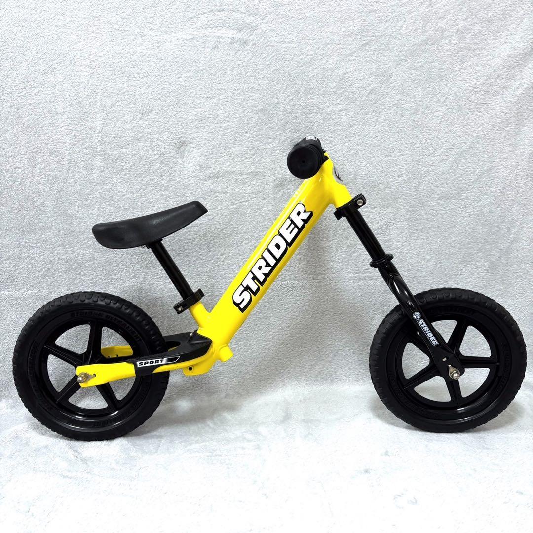 STRIDER スポーツ バランスバイク 12インチ イエロー ストライダー