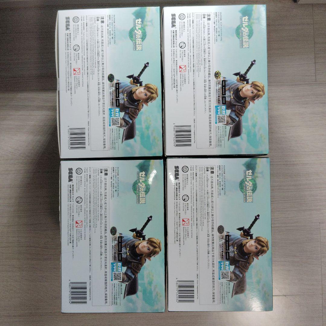ゼルダの伝説　FIGURIZMAα リンク フィギュア４点セット
