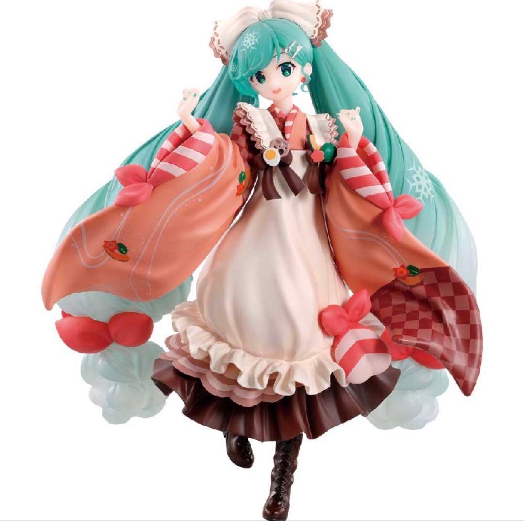 【⼀番くじ 雪ミク】2024 & 2025 A賞 フィギュア 初音ミク