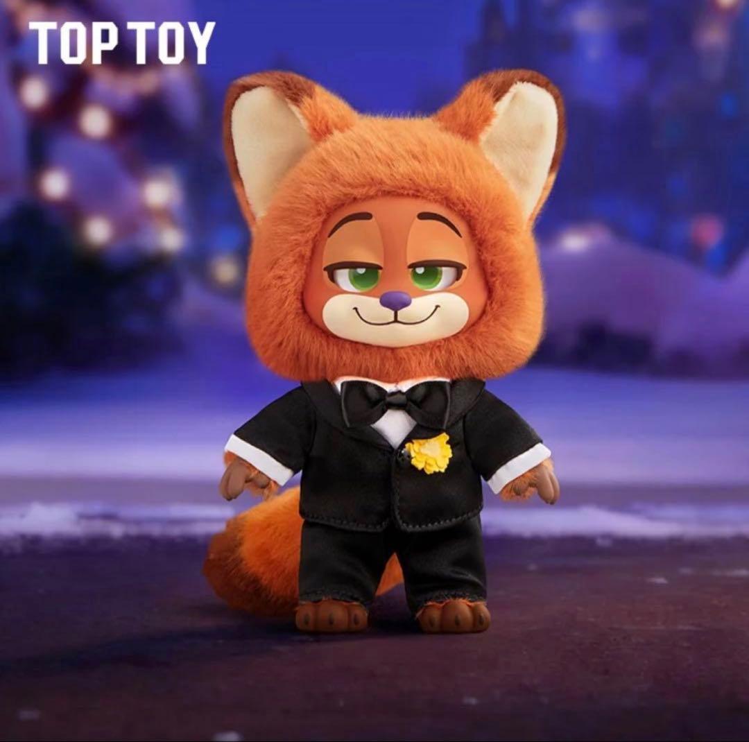 TOPTOY ズートピア2 マスコット ぬいぐるみ ニック＆ジュディ