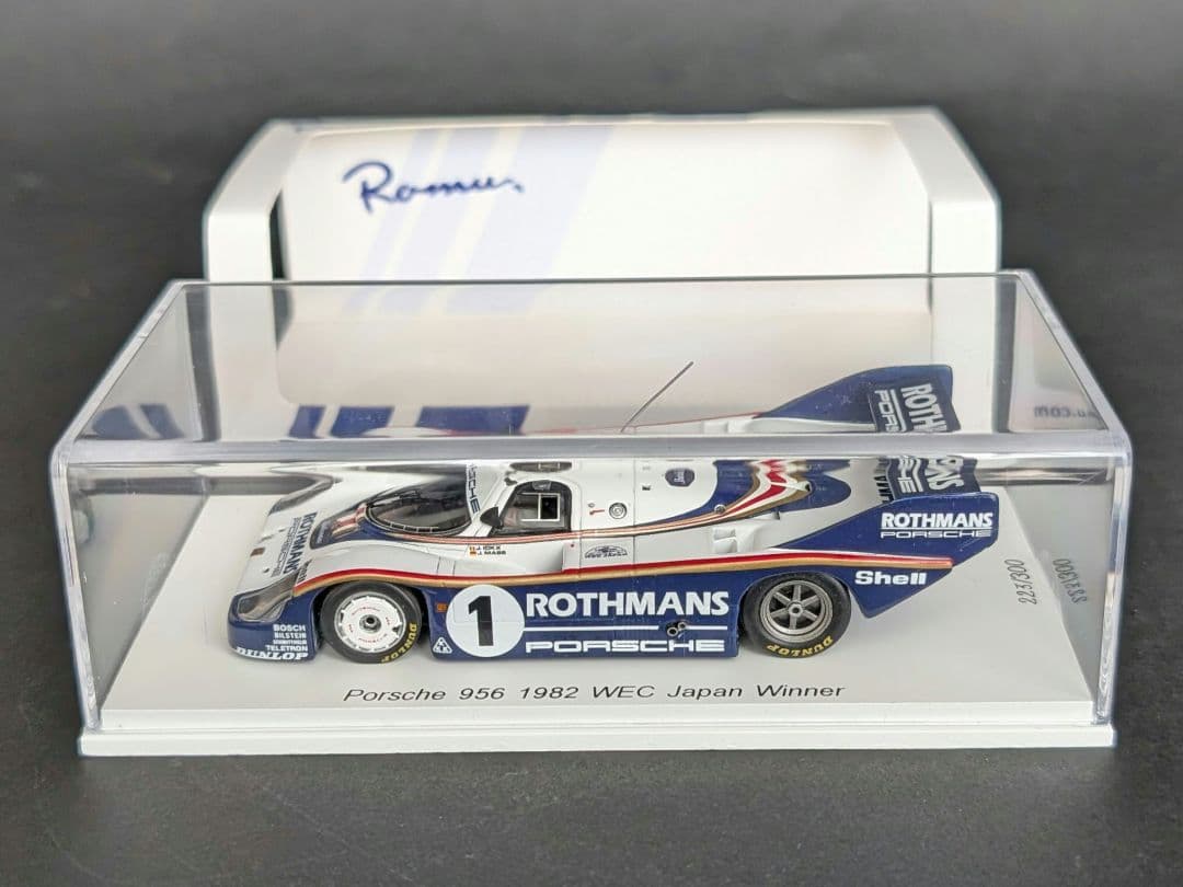 ロム特注 1/43 Porsche 956 1982 WEC Japan 優勝車