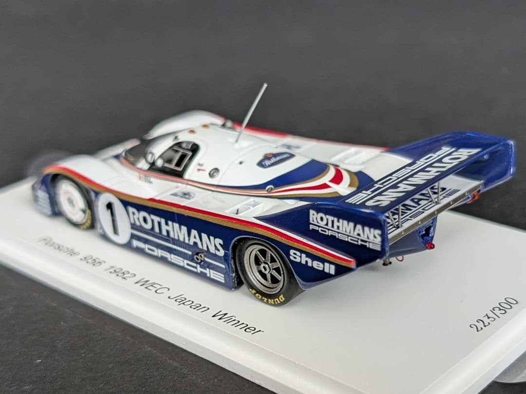 ロム特注 1/43 Porsche 956 1982 WEC Japan 優勝車