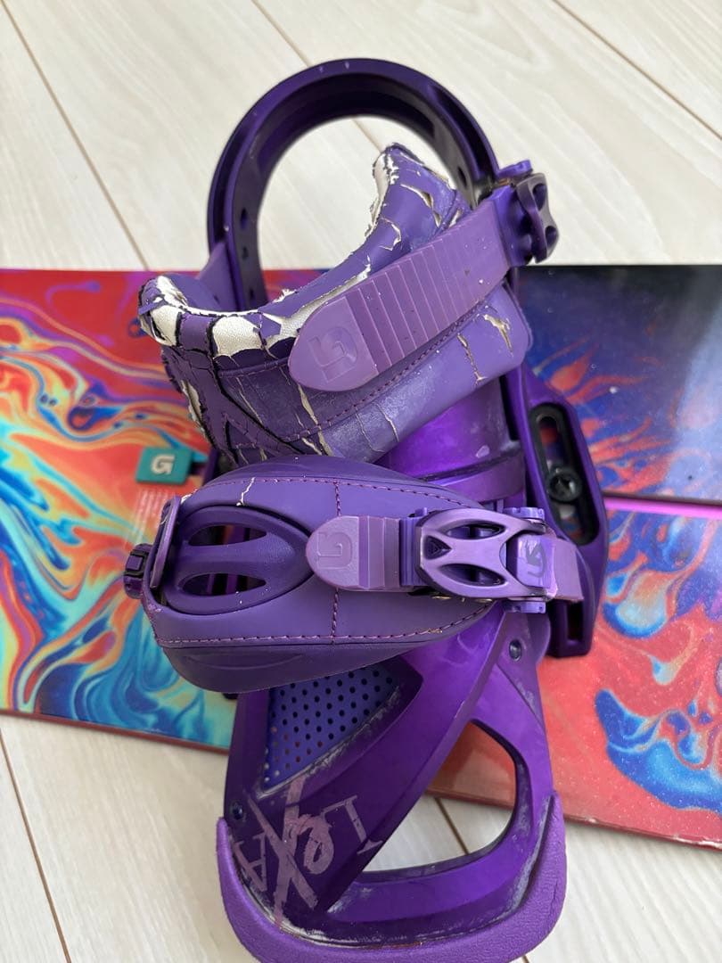 【 BURTON 】FEELGOOD144／バインディングLeXA Mセット