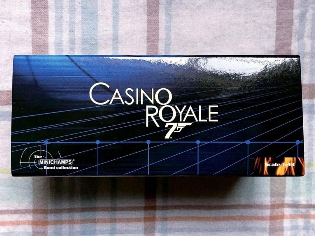 未使用 美品 ミニチャンプス ボンドカー 1/43 アストンマーチン DB5