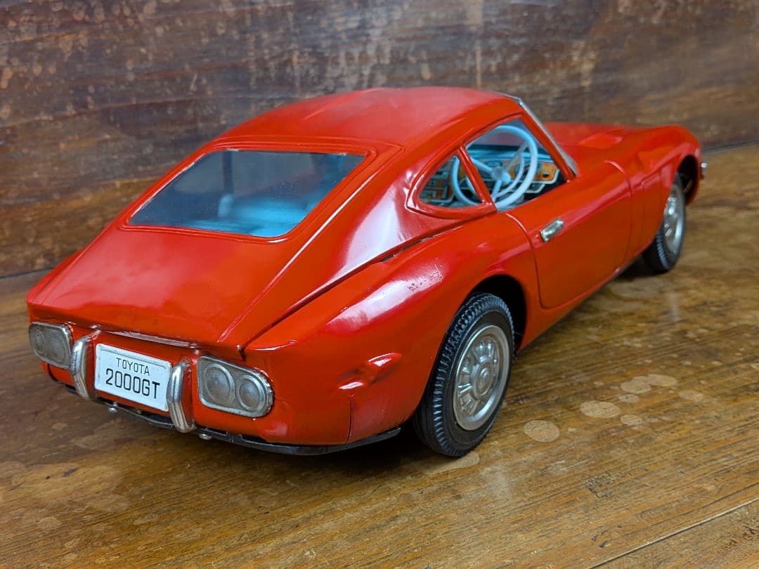 特大★古いブリキ★野村トーイ★トヨタ2000GT★全長48cm★USED